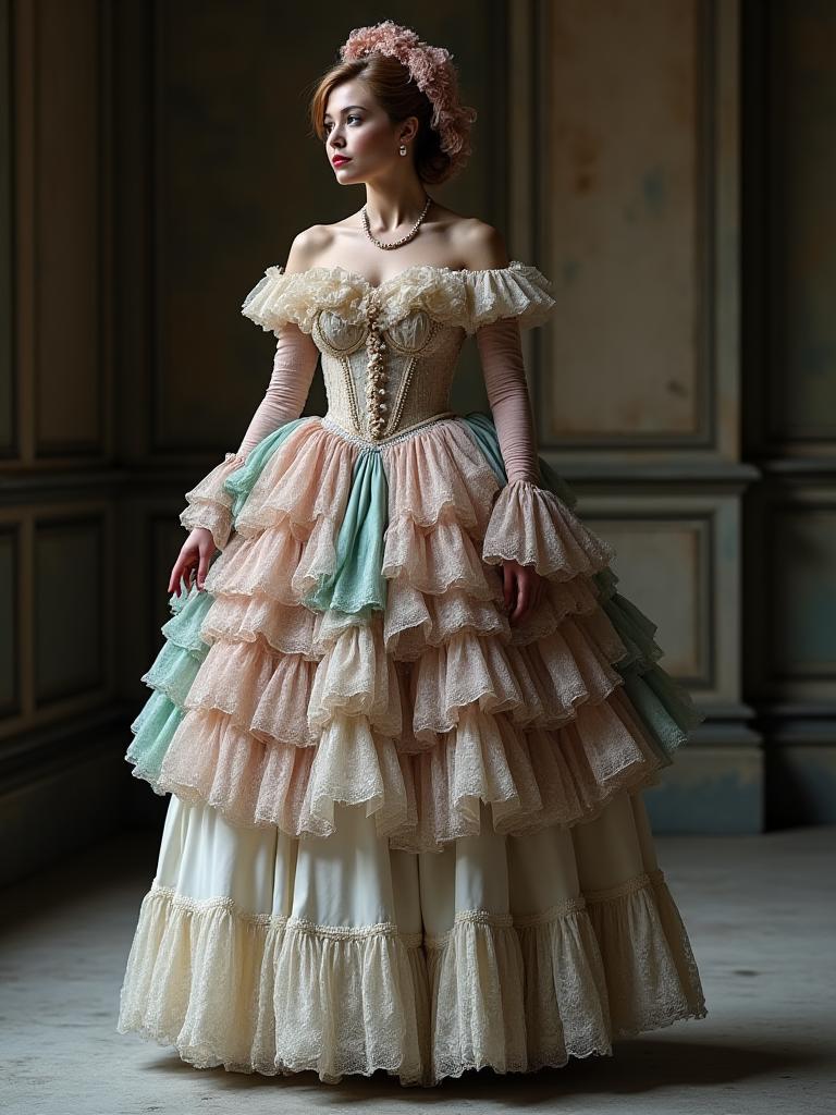 Costume Belle Époque pour théâtre