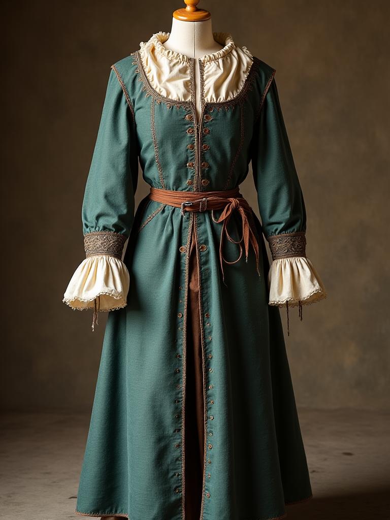 Costume médiéval pour reconstitution historique
