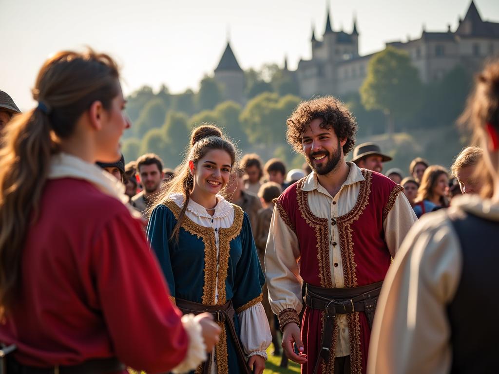 Costumes pour festivals médiévaux et foires Renaissance
