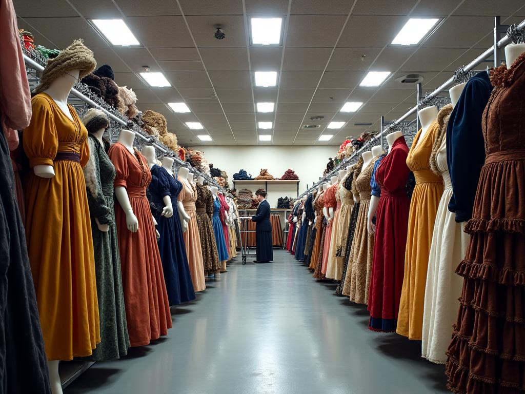 Collection de costumes en location pour théâtre et cinéma